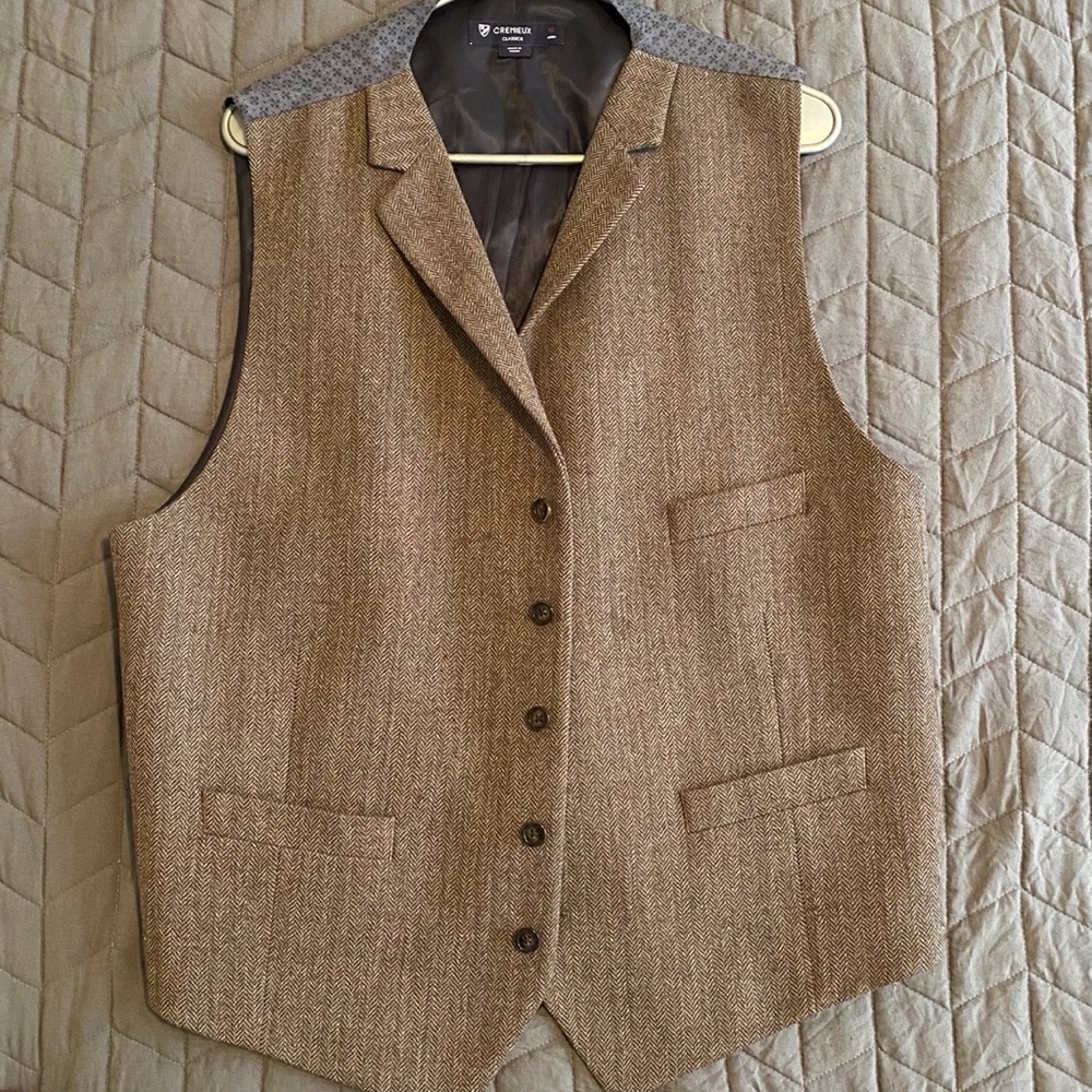 Tweed Vest